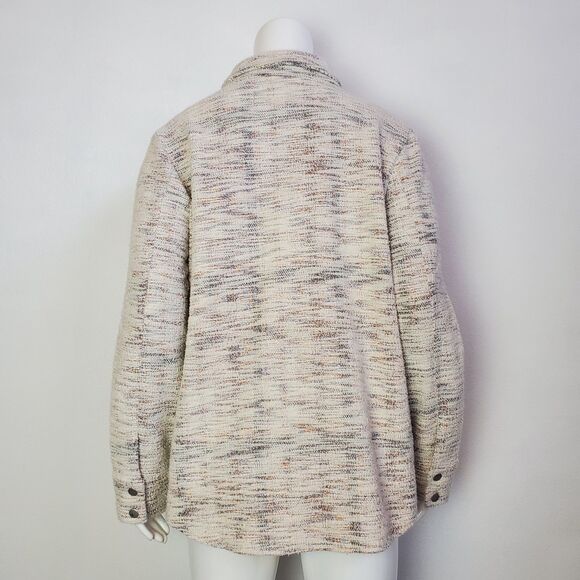 BB Dakota Steve Madden Cream Shacket - Picture 5 of 10